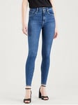 Levi's Mile High Super Skinny Jean - Venice For Real - Blue, Blue, Size 27, Inside Leg 32, Women