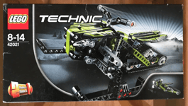 Lego 42021 Technic Snowmobile 186 pcs 8-14~ NEW Lego Sealed ~
