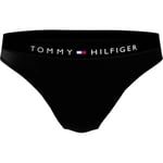 Tommy Hilfiger Trosor Bikini Panties Svart ekologisk bomull Large Dam