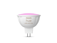 Philips Hue White and colour - LED-spotlight - form: MR16 - GU5.3 - 6.3 W - klass G - flerfärgad/varmt till kallt vitt ljus - 2000-6500 K