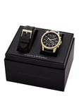 Armani Exchange Mens Watch Leather Gift Set With Interchangeable Strap