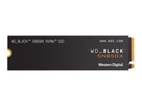 WD_BLACK SN850X NVMe SSD WDBB9G0040BNC - SSD - 4 To - interne - M.2 2280 - PCIe 4.0 (NVMe) - noir
