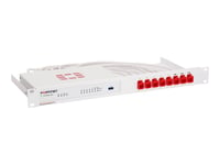 Rackmount.IT RM-FR-T9 - Le kit de montage du dispositif de réseau - montable sur rack - signal white (RAL 9003) - 1U - 19" - pour Fortinet FortiGate 30E, 50e