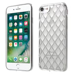 A-One Brand Rhombi Mobilskal iPhone 7/8/SE 2020 - Silver