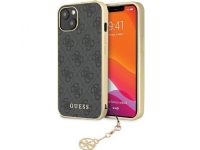 Guess GUHCP14SGF4GGR iPhone 14 6.1 szary/grey hardcase 4G Charms Collection