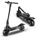 GASLIKE 9 Inch Electric Scooter for Adults And Teens 220 Lbs, Folding E-Scooter Rated Power 500W Maximum Power 800W, Top Speed 25Km/H, Disc Brake,dual drive 48V,8.8AH
