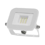 V-Tac 10W LED strålkastare - Samsung LED chip, arbetsarmatur, utomhusbruk - Dimbar : Inte dimbar, Färg på chassi : Vit, Kulör : Neutral