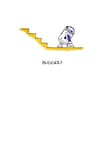 Funny Bugger Droid Stair Wars Greeting Card – Cartoon Design Made in UK
