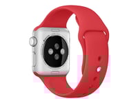 Apple 38Mm Sport Band - Klockräm För Smart Klocka - Röd - För Watch Hermès Series 7, Hermès Series 9, Nike Series 7, Series 10, Series 8, Series 9