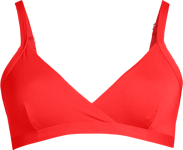 Casall Casall Women's Overlap Bikini Top Summer Red 40, Summer Red