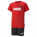 Sportstøj til Børn Puma Set For All Time  Rød 3-4 år