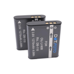 2x Battery for Ricoh DB-110 | GR III, WG-6, G900, G900SE