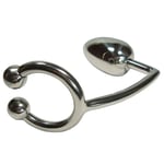 Buttplugg med horseshoe ring