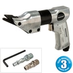 Silverline Pistol Grip Air Sheet Metal Shears Rotatable Blade Tin Snips 321030