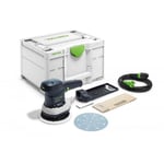 Festool ETS150/5 EQ-Plus 110v Sander Eccentric In Sys 3 Systainer 576085