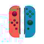 Joy-Con Handkontroll Kompatibel med Nintendo Switch Red/Turquoise (L + R)