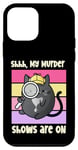 iPhone 12 mini Shss My Murder Shows Are On. True Crime Cat Murder Mystery Case