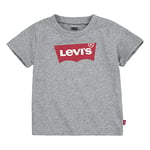Levi's Kids s/s Batwing Tee Baby Boys, Grey Heather, 18 Months