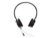 Jabra Evolve 20 MS stereo - Headset - på örat - kabelansluten - USB - Certifierad för Skype for Buisness