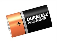 Duracell Durdk6p D Cell Plus Power Batteries Pack Of 6 Lr20/hp2