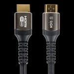 SiGN Premium HDMI 2.1 Kabel 8K, 3m - Svart