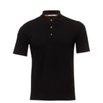 Aclima Mens LeisureWool Pique Shirt (Svart (JET BLACK) Small)