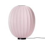 Made By Hand Knit-Wit 65 High Oval Level floor lamp Light pink