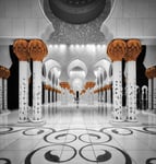 Sheikh Al Zayed Grand Mosque Poster, Storlek 21x30 cm 50x70 cm