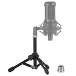 Geekria Microphone Desktop Tripod Stand for AT2020, AT2020USB, AT2035, AT2050