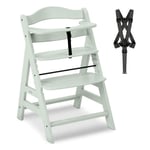 Hauck Alpha+B Wooden High Chair (Mint) - Suitable From 6 Months, RRP £99.95