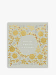 The Proper Mail Company Special Friend Gold Foliage Christmas Card