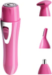 Electric Lady Shaver 4 in 1 Women Trimmer USB Rechargeable Bikini and Body Hair