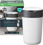 Tommee Tippee Twist and Click Advanced Nappy Bin, Includes 1X Refill