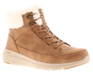 Skechers Womens Ankle Boots On The Go Glacial Zip chestnut UK Size
