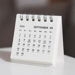 2020 New Year Mini Kraft Paper Desk Calendar Creative Minimalist C Black