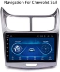 LQTY Android 8.1 Navigation Car System 9 Pouces autoradio à écran Tactile pour Chevrolet Sail 2010 à 2013 est Compatible Bluetooth/WiFi/Multimédia/Commande au Volant,4G + WiFi, 1 + 16G
