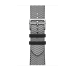Apple Watch Hermès – Toile H Simple Tour i Noir/Écru, 46 mm