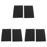 6 Tablets  Slip Furniture Pads Self Adhesive Non Slip Thickened Rubber Feet2104