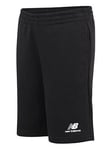 New Balance Essentials Stacked Logo Short - Black, Black, Size Xs