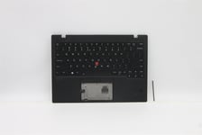 Lenovo Nano X1 1 Keyboard Palmrest Top Cover US International Black 5M11B38391