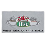 Official Friends Towel | Central Perk Design | Super Soft Feel 100% Cotton | Perfect for The Home, Bath, Beach & Swimming Pool, 140 x 70cm