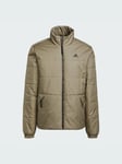adidas BSC 3-Stripes Insulated Jacket Size M Green RRP £85 Brand New GT9190