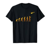 Evolution RC Helicopter Pilots Model Flying RC Airfield T-Shirt