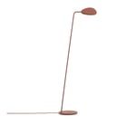 Muuto - Leaf Floor Lamp, Copper Brown, Inkl. Max 8W LED Ej utbytbar - Läslampor