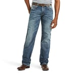 ARIAT Men's M4 Low Rise Boot Cut Jeans, Durango, 34W x 36L