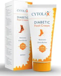 Cytolax Diabetic Foot Cream 200ml | with 10% Urea, Shea Butter, Beeswax | Softe