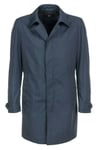 New Hugo BOSS Tailored blue silk Loro Piana suit jacket  over coat 42R XL £599