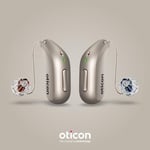 Oticon Intent hörapparat (Tekniknivå: Ökad taluppfattning (Intent 1), Val av öra/ sida: Höger)