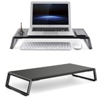 WERGON - Vilma Laptop / Monitor Desktop Design möbel Svart