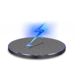 Universal 10w Fast Charger Qi Wireless Charging Pad Rapid Dock C